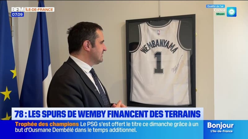 Le Chesnay Rocquencourt: les San Antonio Spurs vont financer des terrains de basket