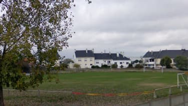 Le stade de football Alexandre Lemoine à Saint Nazaire.