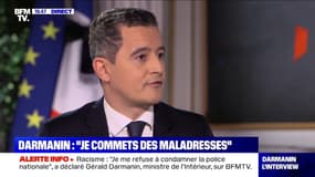 Gérald Darmanin: "Rien n'excuse les comportements racistes, mais je ne veux pas dire que le policier est raciste"