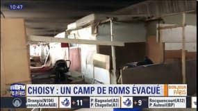 Choisy-le-Roi: évacuation d'un campement sous l'A86