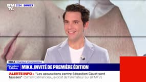 Anti-morosité, tout en français... Mika se confie sur BFMTV sur son sixième album à la veille de sa sortie