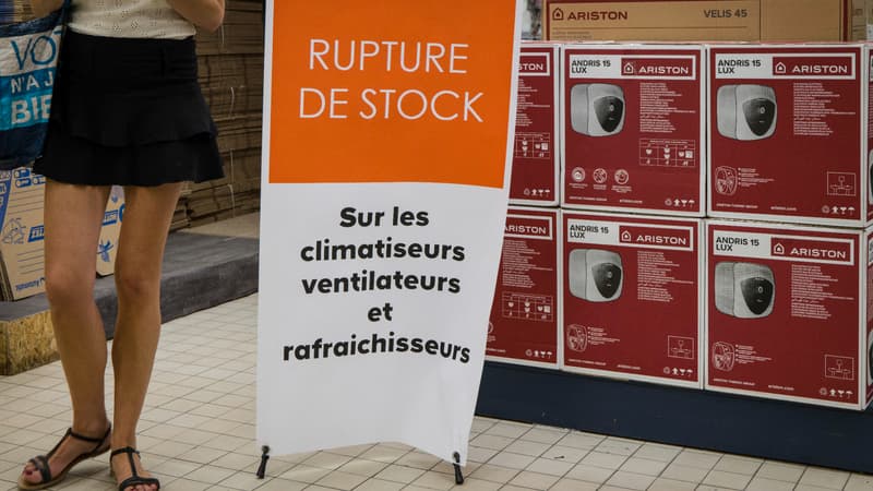La chaleur a bien fait exploser les ventes: avec 350.000 ventilateurs et climatiseurs écoulés en 2 mois, Darty en a vendus 40% de plus que sur toute l'année 2025