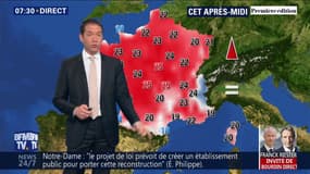 La météo pour ce jeudi 18 avril 2019