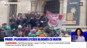 Paris: plusieurs lycées bloqués ce lundi matin
