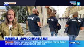 Pénurie d'enquêteurs : à Marseille, le syndicat de police Un1té était dans la rue.