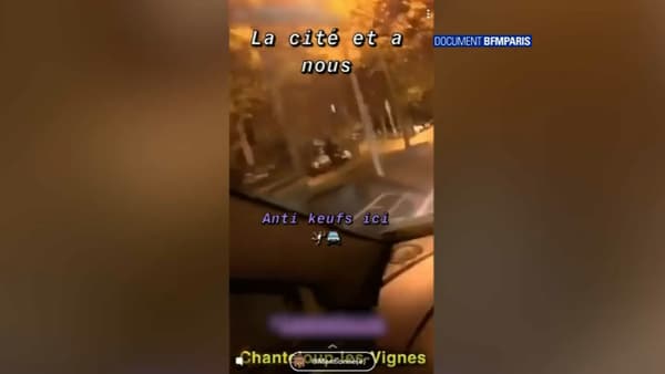 Des vidéos tournées à Chanteloup-les-Vignes ont relayé des messages "anti-keufs" Des vidéos tournées à Chanteloup-les-Vignes ont relayé des messages "anti-keufs"