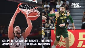 Coupe du monde de basket - Fournier analyse le duel Gobert-Valanciunas