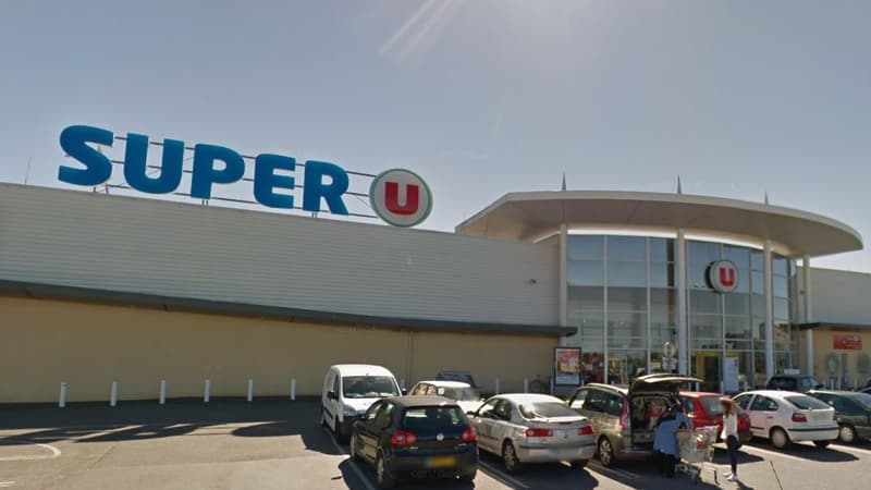 Le magasin Super U de Châlette-sur-Loing