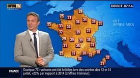La météo pour ce jeudi 16 juillet 2015