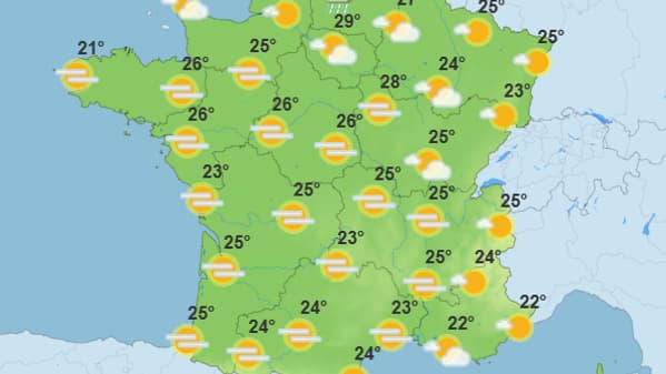La météo vendredi 2 mai 2025. La météo vendredi 2 mai 2025.