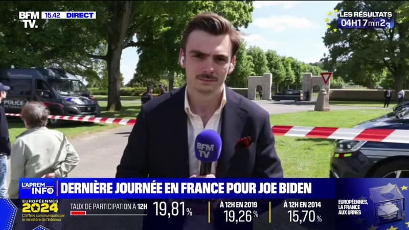 Joe Biden attendu au cimetière américain du Bois Belleau, dans l'Aisne, pour sa dernière journée en France