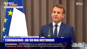 Emmanuel Macron: "Je veux rendre hommage à l'ensemble du monde agricole qui a tenu"