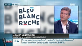 Sur RMC, Arnaud Montebourg explique le lancement sur son miel "de repeuplement"
