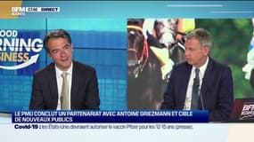 Cyril Linette (Directeur général du PMU): "Antoine (Griezmann) est de ce monde-là (de la course hippique) [...] c'est une incarnation moderne, jeune mais aussi très authentique"