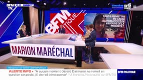 Assassinat de Shaïna: "Cette affaire est une faillite générale de la société", estime Marion Maréchal 
