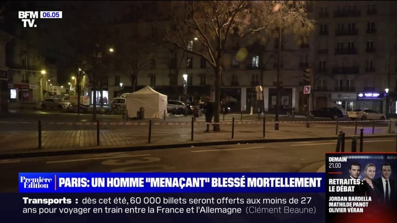 Un homme "menaçant" blessé mortellement par des tirs de policiers dans le 11e arrondissement de Paris