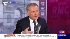 Covid-19: le Pr Philippe Juvin "ne voit pas pourquoi on attend" pour de nouvelles mesures