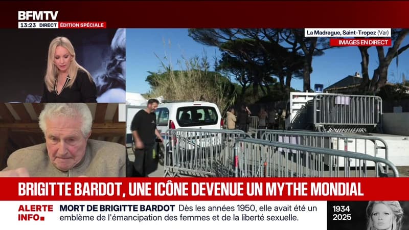 "Une femme courageuse": l'émotion des fans de Brigitte Bardot devant La Madrague à Saint-Tropez
