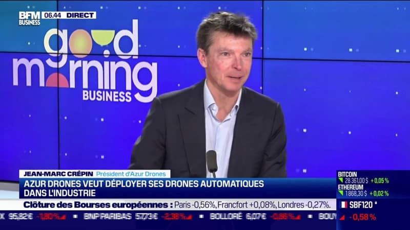 Azur Drones assure la surveillance des sites de grandes entreprises françaises, grâce à ses drones sans télépilote
