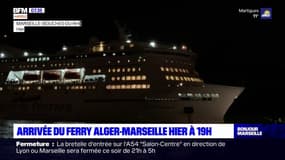 Reprise du trafic entre Alger et Marseille: le ferry Badji Mokhtar III est arrivé mardi à 19h