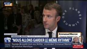 Emmanuel Macron ne souhaite pas donner "d'argent aux gens" pour être populaire