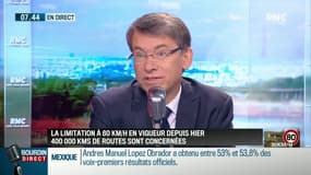 "Je pense qu'il est assez difficile, sauf si on a séjourné quelques temps dans la lune, d'ignorer qu'on est passé aux 80km/h"