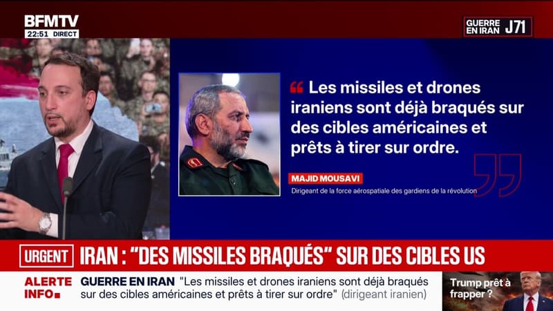 Les Gardiens de la Révolution affirment que "les missiles et drones iraniens sont déjà braqués sur des cibles américaines et prêts à tirer sur ordre"