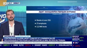 La  pépite : Les exosquelettes pour lutter contre le mal de dos au travail de Japet, par Lorraine Goumot - 23/02