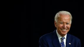 Joe Biden lors d'un meeting de campagne à Wilmington, dans le Delaware, le 28 juillet 2020

