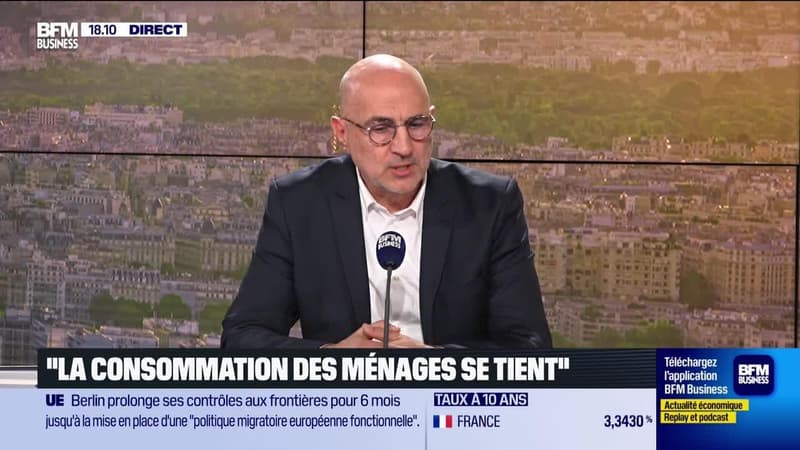 Nicolas Falcon (Ilec) : La consommation des ménages se tient - 16/06