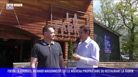 FOCUS : à Chorges, Richard Maisonneuve est le nouveau propriétaire du restaurant La Fabrik