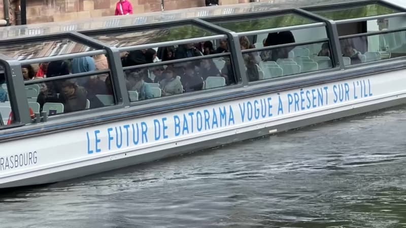 "On est sur une révolution": la compagnie Batorama inaugure son premier bateau 100% électrique à Strasbourg thumbnail