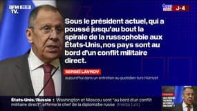 Lavrov : USA/Russie près du "Conflit militaire" - 01/11