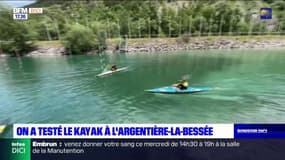 Hautes-Alpes: L'Argentière-la-Bessée, cadre idéal pour le kayak