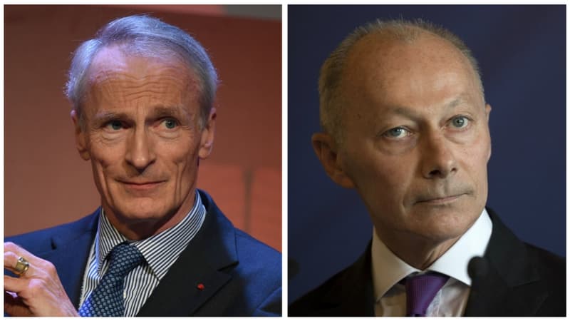 Jean-Dominique Senard et Thierry Bolloré