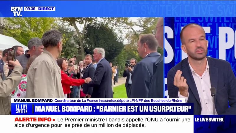 Déclaration de politique générale: Si une mesure va dans le bon sens je ne vois pas pourquoi je ne la reprendrais pas, indique Manuel Bompard (LFI)