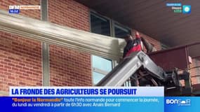 Fronde des agriculteurs: des actions organisées à Rouen et Saint-Lô