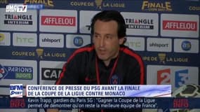 PSG - Emery : "Le PSG saura surmonter" la déception de Barcelone