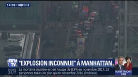 New York: une explosion "d'origine inconnue" est survenue au centre de Manhattan