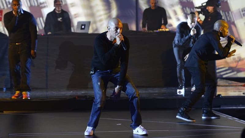 Le groupe IAM, sur la scène des Victoires de la musique en février 2015