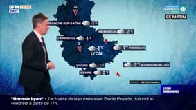 Météo Rhône: un temps gris pour ce samedi, jusqu'à 4°C à Lyon