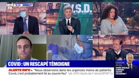 Benoît Vallet: "Nous observons dans les urgences moins de patients Covid, c'est probablement lié au couvre-feu" - 08/11