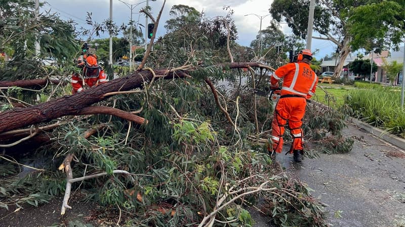 Australie: des vents violents balaient l'est du pays et font un mort