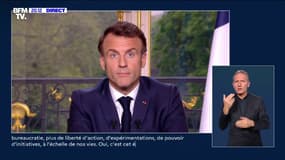 Emmanuel Macron: "Nous avons besoin de moins de lois, moins de bureaucratie, et plus de libertés et d'actions"