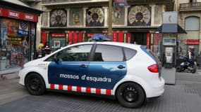 Illustration - Une voiture des Mossos d'esquadra, la police régionale catalane