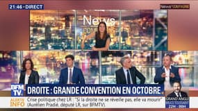 Droite: Grande convention en octobre