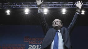 Il a la voix un peu éraillée mais le verbe est foisonnant, l'humour caustique et la salle réactive: François Hollande a donné jeudi soir à Mont-de-Marsan le coup d'envoi de la phase finale de sa campagne de premier tour pour donner la "victoire à cette ga