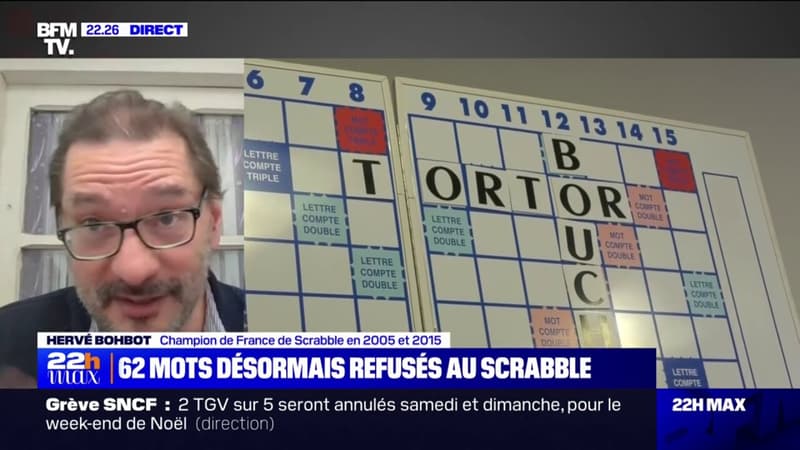 Hervé Bohbot, champion de France de Scrabble en 2005 et 2015: 