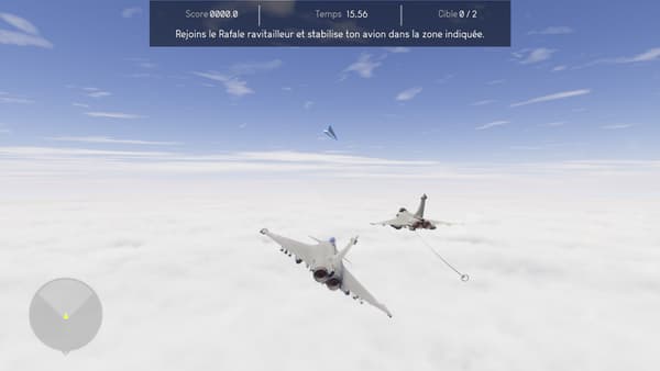 L' application permet de ressentir les effets conjugués des forces que subit un avion pendant son vol L' application permet de ressentir les effets conjugués des forces que subit un avion pendant son vol