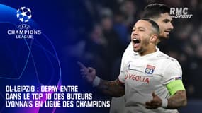 OL-Leipzig : Depay entre dans le top 10 des buteurs lyonnais en Ligue des champions